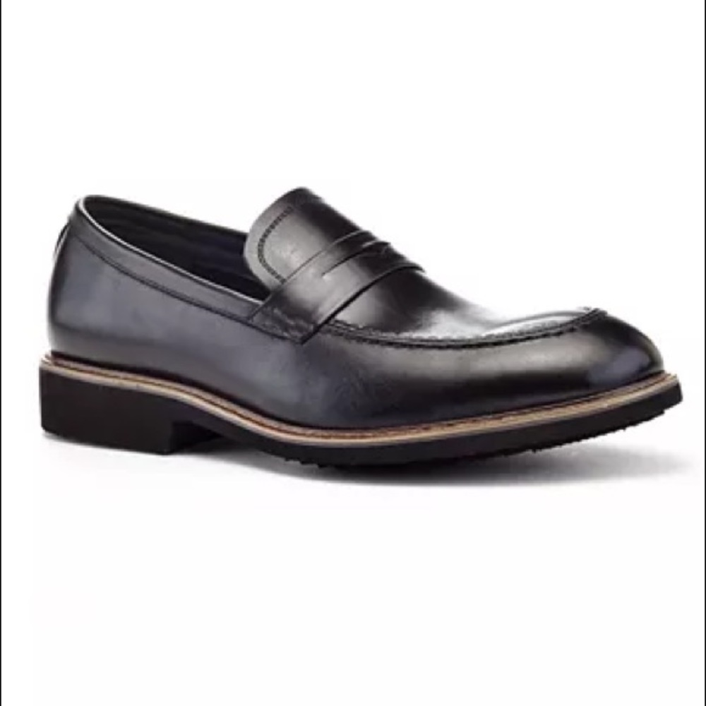 Ike Behar Leather Loafers